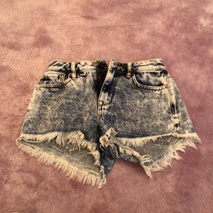Pacsun denim shorts